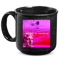 Welcome To Paradise Vaporwave 15oz Campfire Ceramic Mug