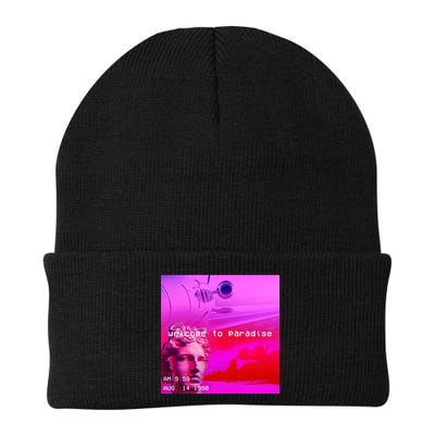 Welcome To Paradise Vaporwave Beanie