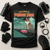 Welcome To Purassic Park Cooling Performance Crew T-Shirt