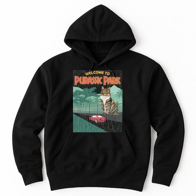 Welcome To Purassic Park Hoodie