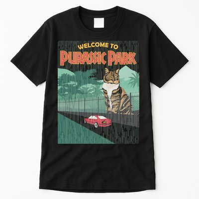 Welcome To Purassic Park Tall T-Shirt