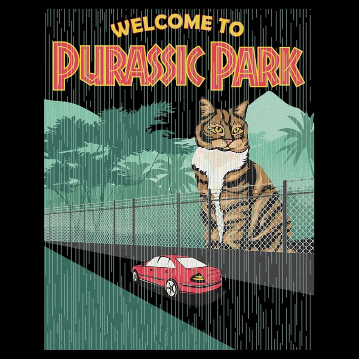 Welcome To Purassic Park Impact Tech Backpack
