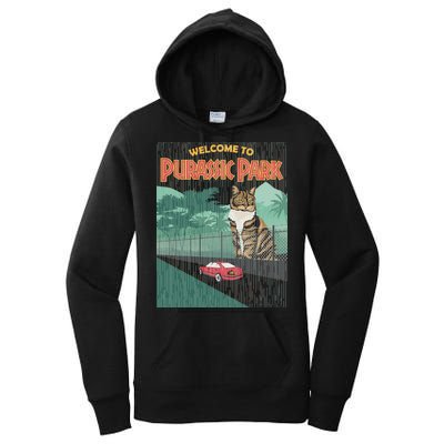 Welcome To Purassic Park Women's Pullover Hoodie