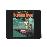 Welcome To Purassic Park Mousepad