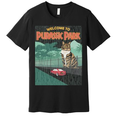Welcome To Purassic Park Premium T-Shirt