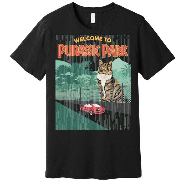 Welcome To Purassic Park Premium T-Shirt