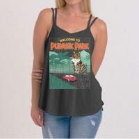 Welcome To Purassic Park Women's Strappy Tank