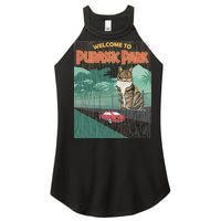 Welcome To Purassic Park Women's Perfect Tri Rocker Tank