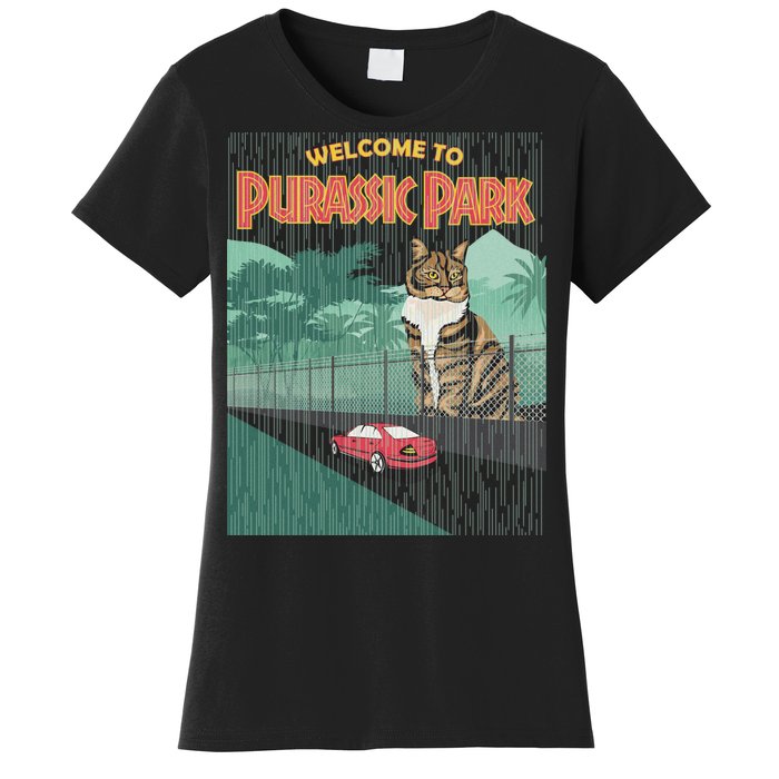 Welcome To Purassic Park Women's T-Shirt