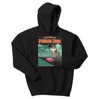 Welcome To Purassic Park Kids Hoodie