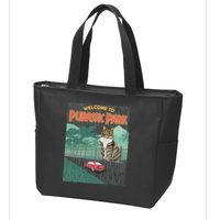 Welcome To Purassic Park Zip Tote Bag