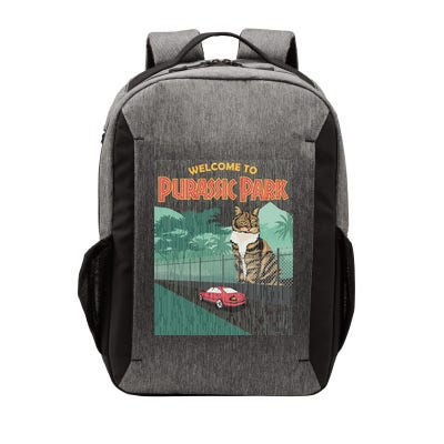 Welcome To Purassic Park Vector Backpack