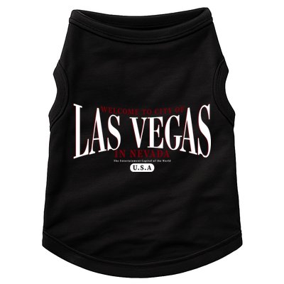 Welcome to the city of Las Vegas in Nevada Doggie Tank