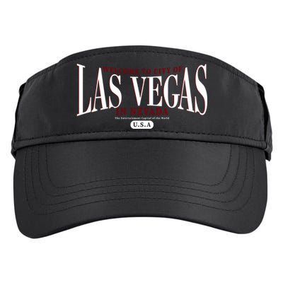Welcome to the city of Las Vegas in Nevada Adult Drive Performance Visor