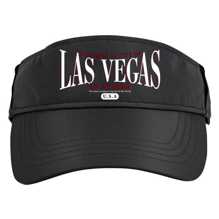 Welcome to the city of Las Vegas in Nevada Adult Drive Performance Visor