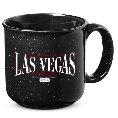 Welcome to the city of Las Vegas in Nevada 15oz Campfire Ceramic Mug