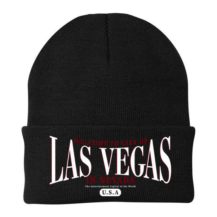 Welcome to the city of Las Vegas in Nevada Beanie