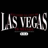 Welcome to the city of Las Vegas in Nevada Drawstring Bag