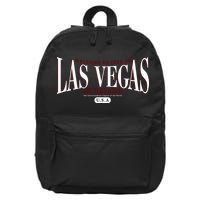 Welcome to the city of Las Vegas in Nevada 16 in Basic Backpack