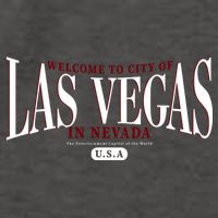 Welcome to the city of Las Vegas in Nevada Vector Backpack