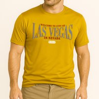 Welcome to the city of Las Vegas in Nevada Performance Shirt