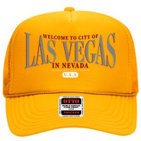 Welcome to the city of Las Vegas in Nevada Trucker Hat