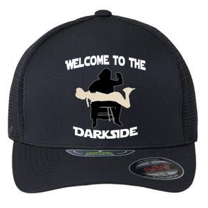 Welcome To The Dark Side Flexfit Unipanel Trucker Cap