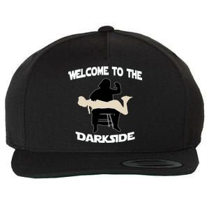 Welcome To The Dark Side Wool Snapback Cap