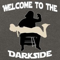 Welcome To The Dark Side Cotton Canvas Backpack