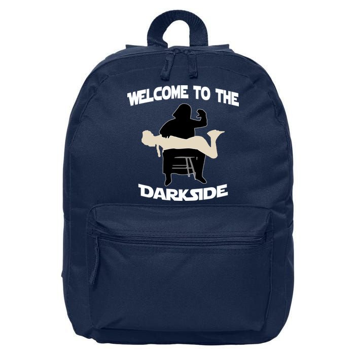 Welcome To The Dark Side 16 in Basic Backpack