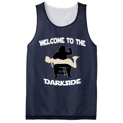 Welcome To The Dark Side Mesh Reversible Basketball Jersey Tank