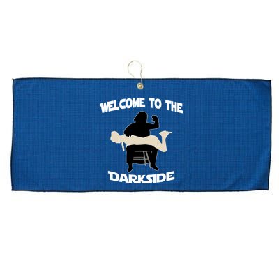 Welcome To The Dark Side Large Microfiber Waffle Golf Towel
