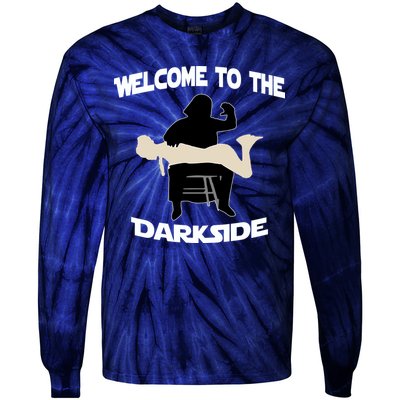 Welcome To The Dark Side Tie-Dye Long Sleeve Shirt
