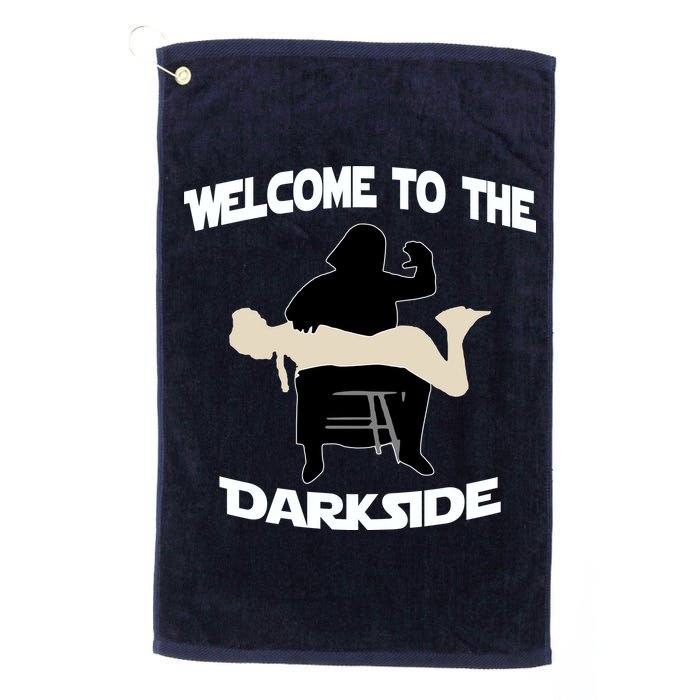 Welcome To The Dark Side Golf Towel