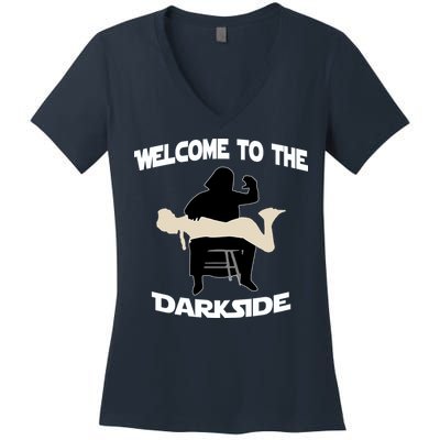 Welcome To The Dark Side Women's V-Neck T-Shirt