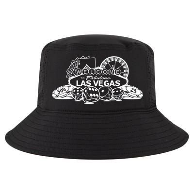 Welcome To The Fabulous Las Vegas Logo Cool Comfort Performance Bucket Hat