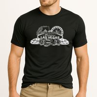Welcome To The Fabulous Las Vegas Logo Cooling Performance Crew T-Shirt