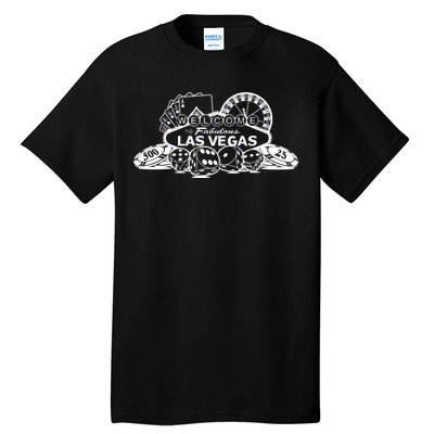 Welcome To The Fabulous Las Vegas Logo Tall T-Shirt