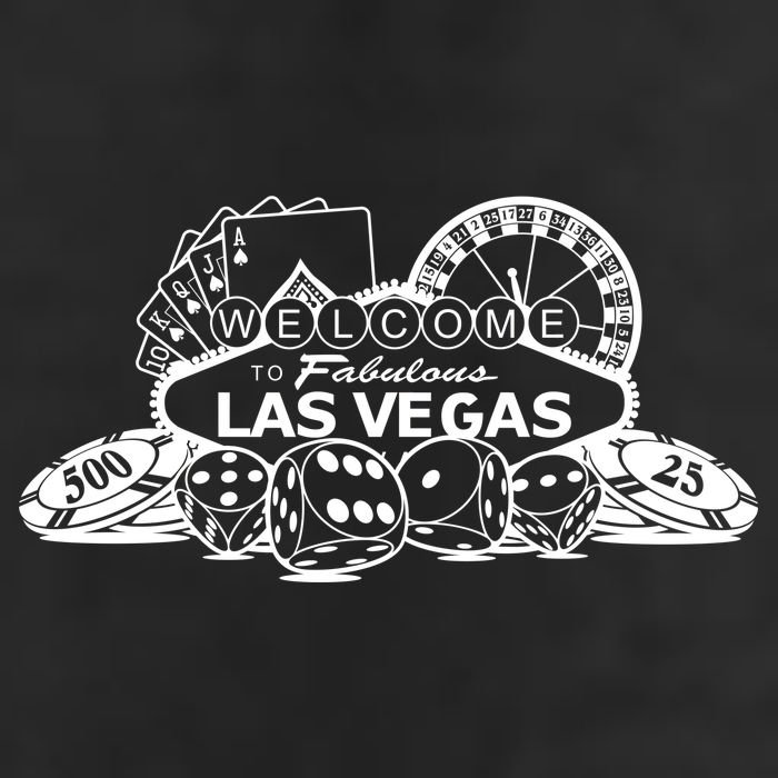 Welcome To The Fabulous Las Vegas Logo Adult Drive Performance Visor