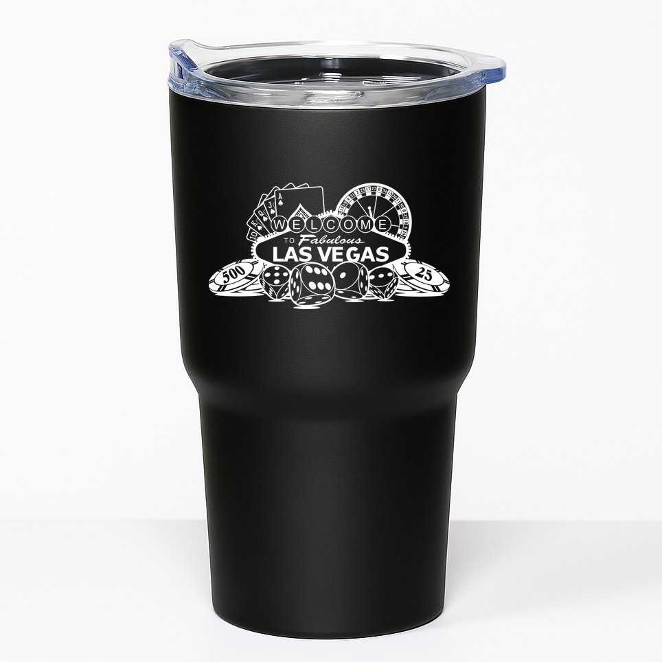 Welcome To The Fabulous Las Vegas Logo Tumbler