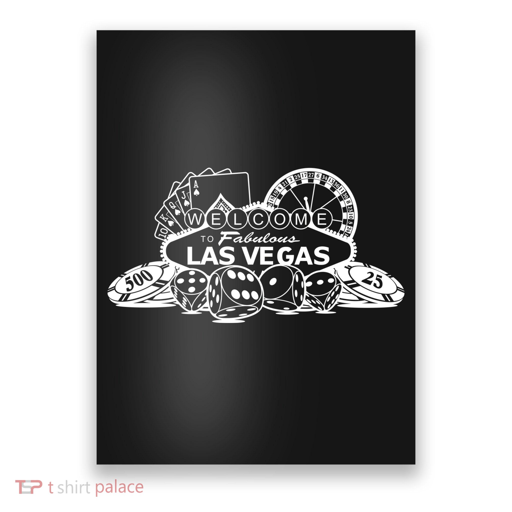 Welcome To The Fabulous Las Vegas Logo Poster