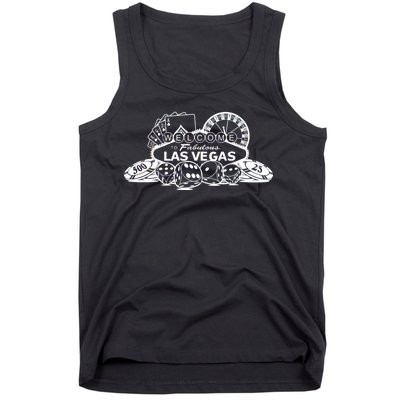 Welcome To The Fabulous Las Vegas Logo Tank Top