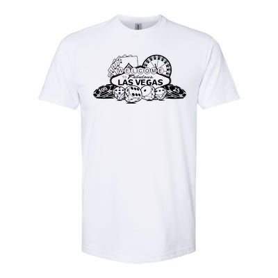 Welcome To The Fabulous Las Vegas Logo Softstyle® CVC T-Shirt