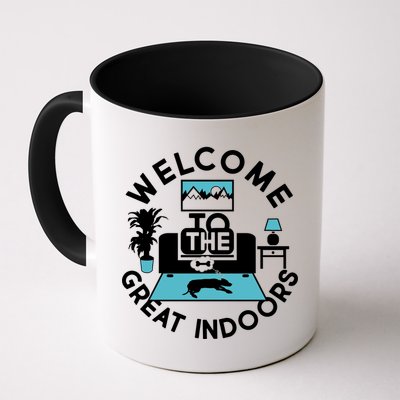 Welcome To The Great Indoors Mug