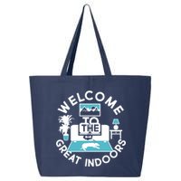Welcome To The Great Indoors 25L Jumbo Tote