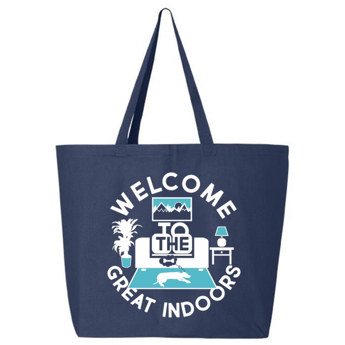 Welcome To The Great Indoors 25L Jumbo Tote