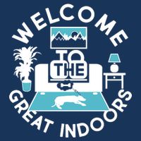 Welcome To The Great Indoors Ladies Long Sleeve Shirt