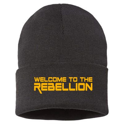 Welcome To The Rebellion Sustainable Knit Beanie