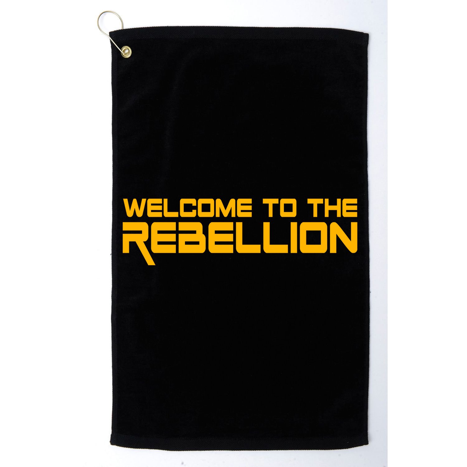 Welcome To The Rebellion Golf Towel