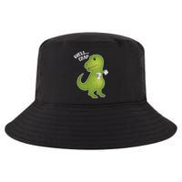 Well Crap Funny T-Rex Can't Wipe Cool Comfort Performance Bucket Hat